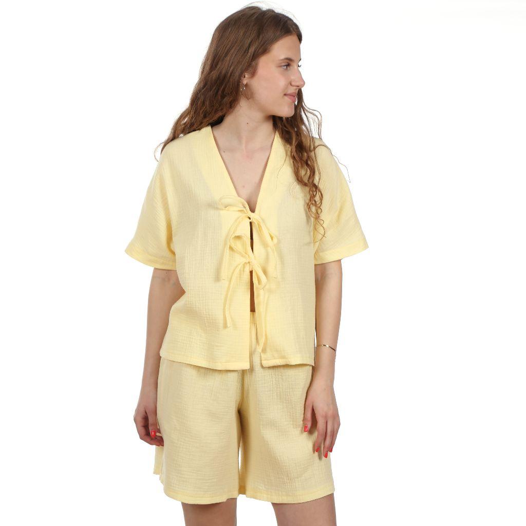 Papierschnittmuster Sommerpyjama Frau Viola XS-XXL